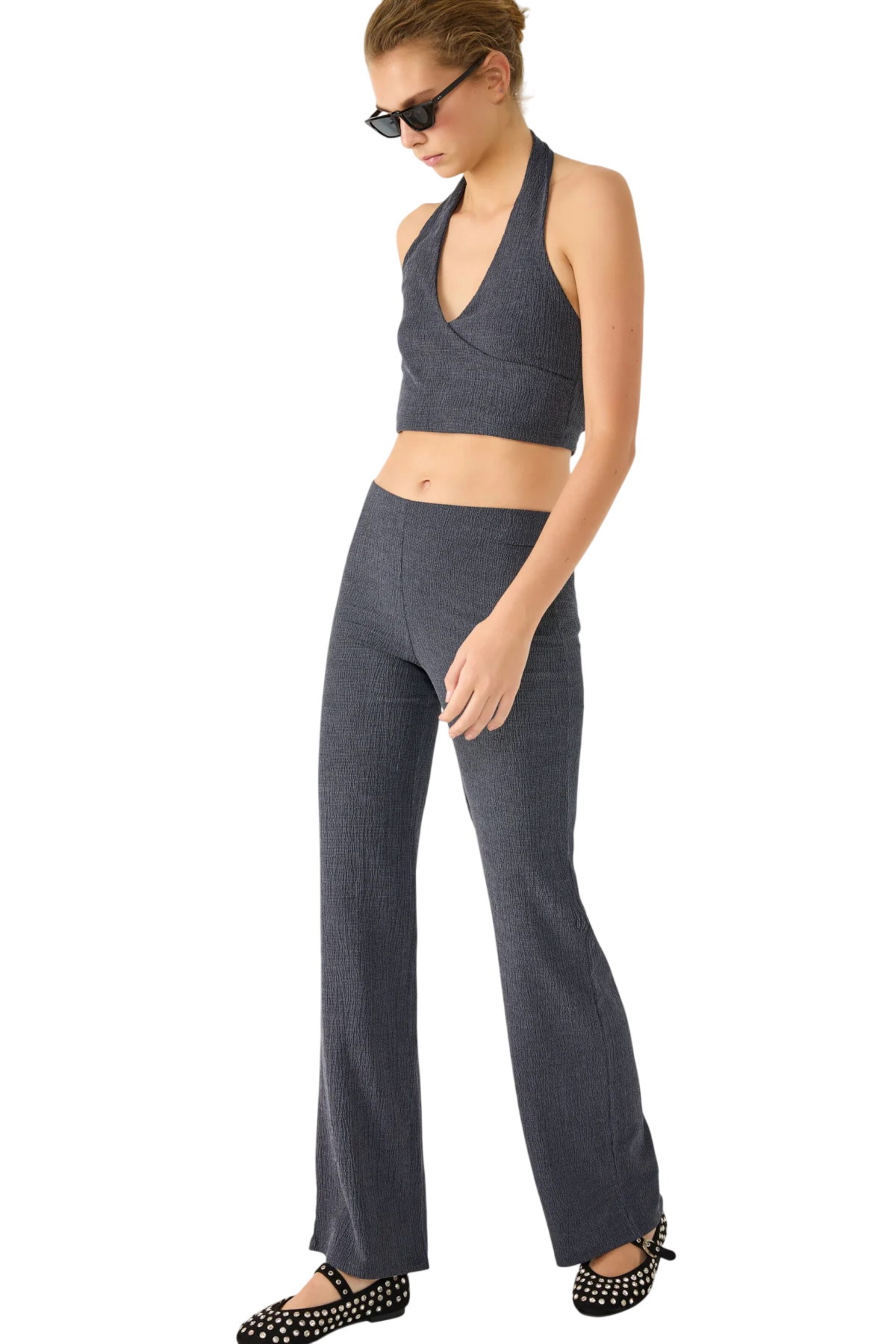 No Matter What Top in Blue