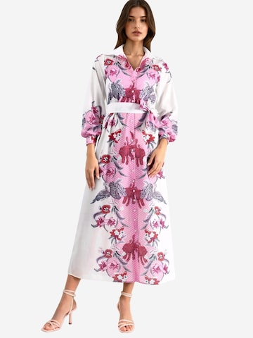 MSN Collection Obleka | mešane barve barva