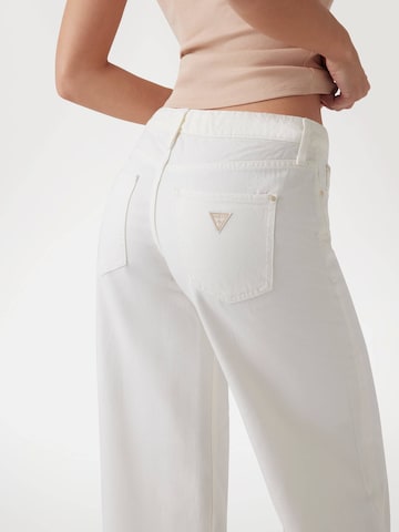 GUESS Wide leg Jeans in White