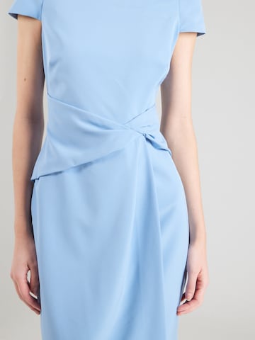 Robe de cocktail Lauren Ralph Lauren en bleu