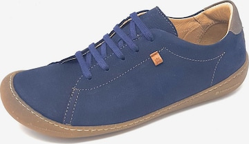 EL NATURALISTA Athletic Lace-Up Shoes 'Pawikan' in Blue: front