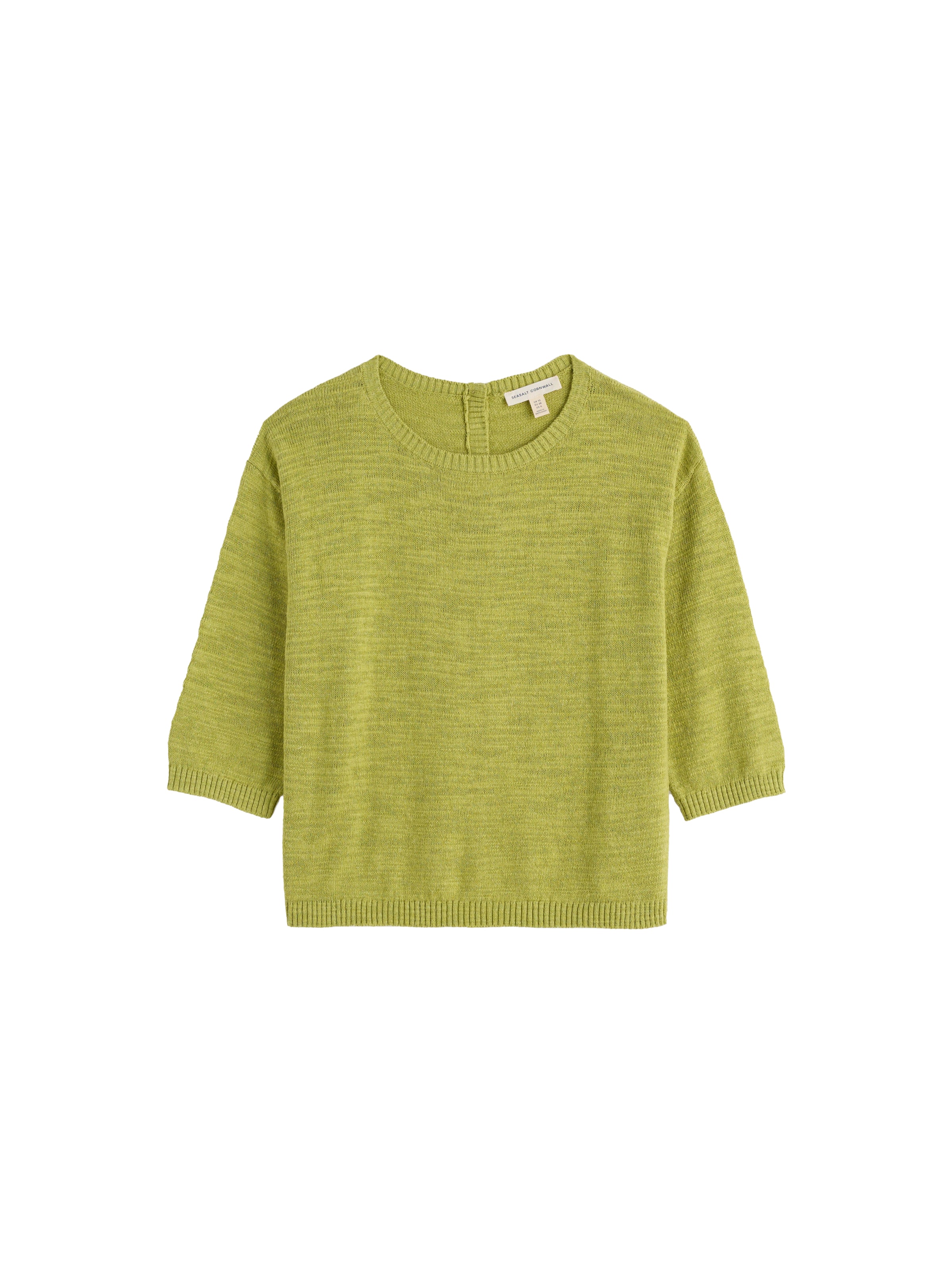 Pullover 'Knavock' di Seasalt Cornwall in verde: frontale