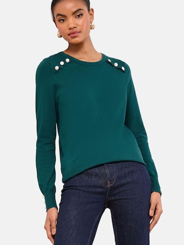 Lipsy Пуловер в зелено: отпред