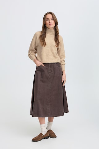 b.young Sweater 'MONNA ' in Brown