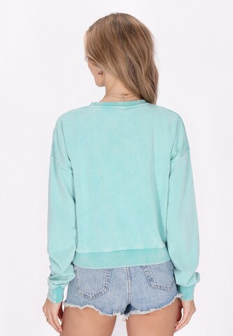 Sweat-shirt IZIA en vert