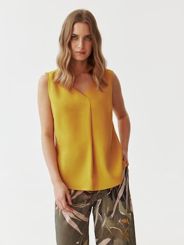 TATUUM - Blusa 'Kalia' em amarelo: frente