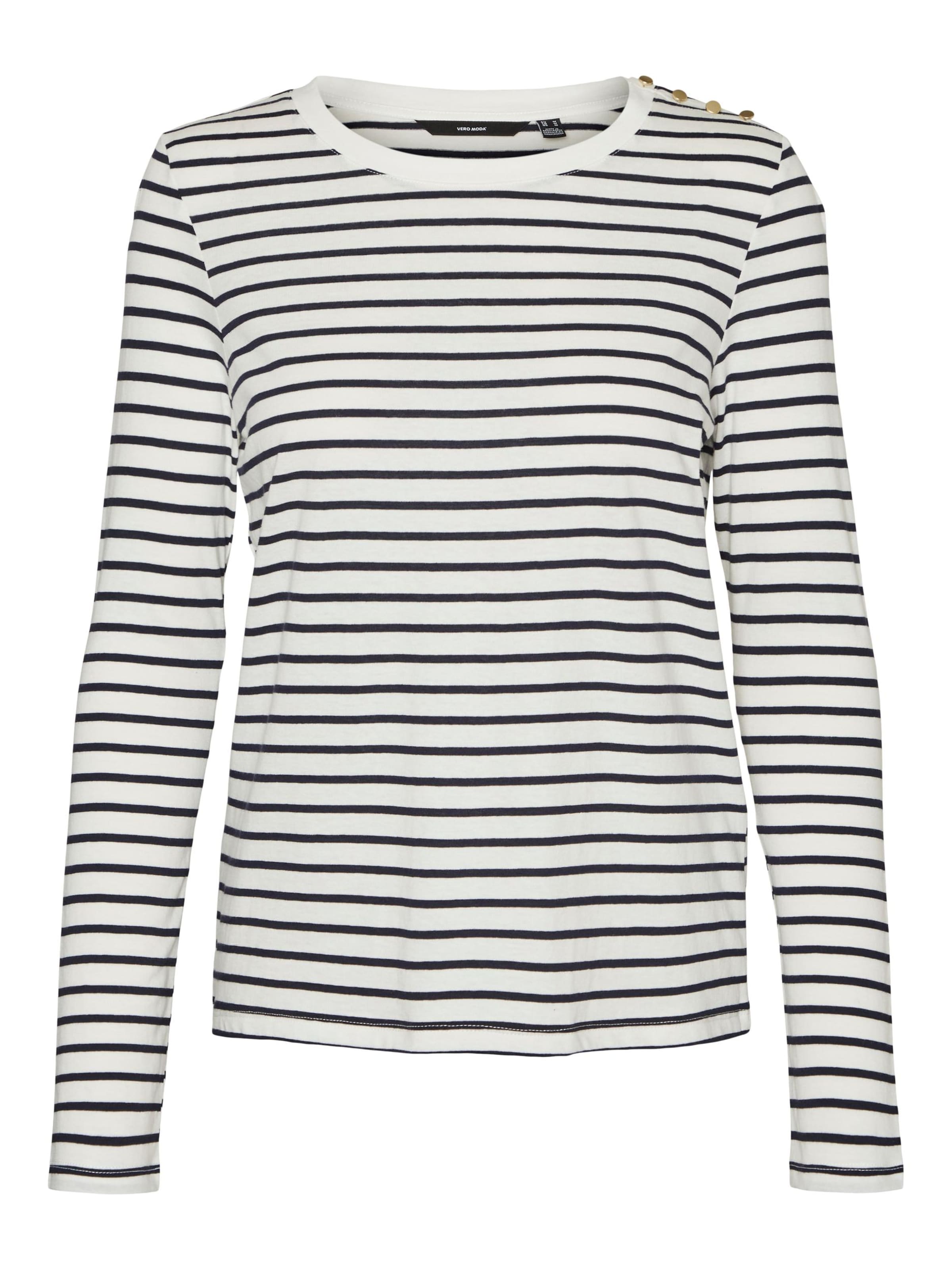 T-shirt 'VMLEXIE APRIL' VERO MODA en blanc : devant