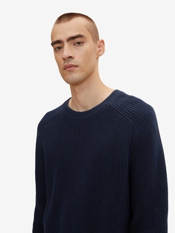 TOM TAILOR Sweater in Blue