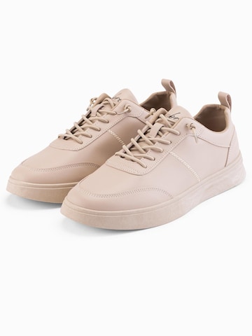 Ombre Sneaker in Beige