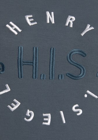 H.I.S Sweatshirt in Blauw