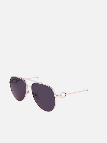 Longchamp - Gafas de sol en plata: frente