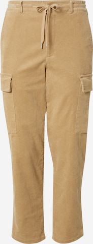 DAN FOX APPAREL Regular Cargo trousers 'Mattis' in Beige: front