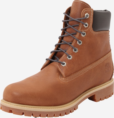 Auliniai batai su raišteliais iš TIMBERLAND, spalva – karamelės / juoda, Prekių apžvalga