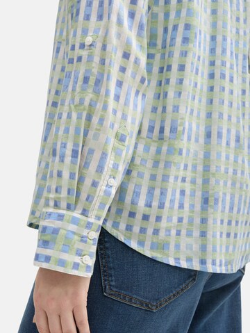 TOM TAILOR Blouse in Green