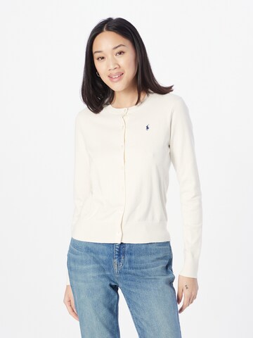 Polo Ralph Lauren Neuletakki värissä beige: edessä