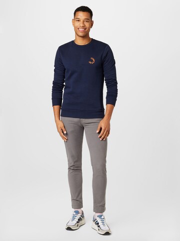 JACK & JONES Sweatshirt 'BLUR' in Blauw