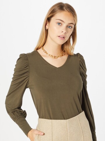 Claire Shirt 'Ayla' in Green: front