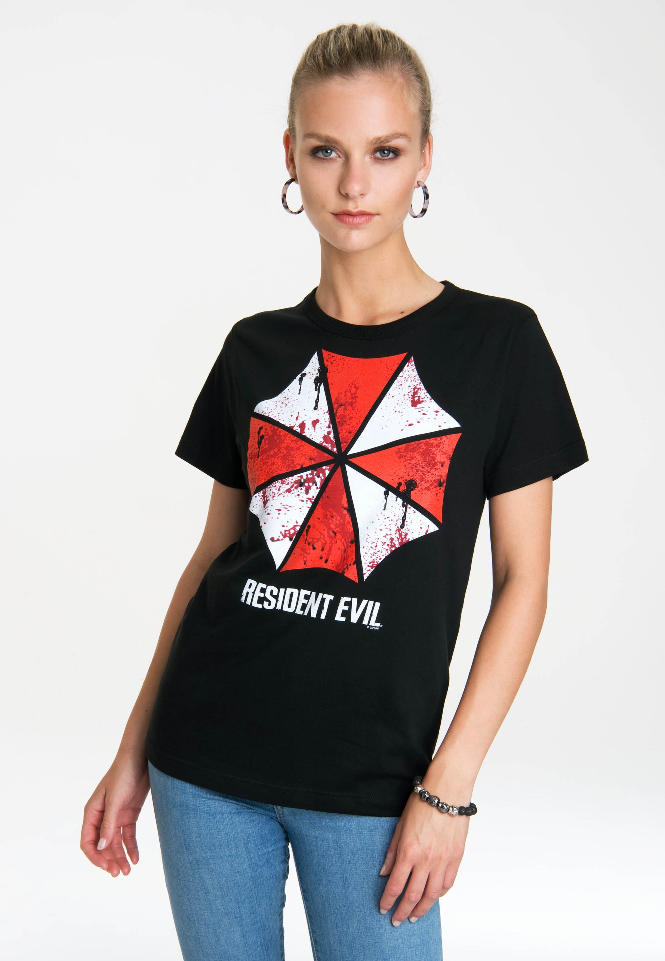 Frauen Shirts & Tops LOGOSHIRT T-Shirt 'Resident Evil' in Schwarz - BD73710 Frauen Shirts & Tops LOGOSHIRT T-Shirt 'Resident Evil' in Schwarz - BD73710
