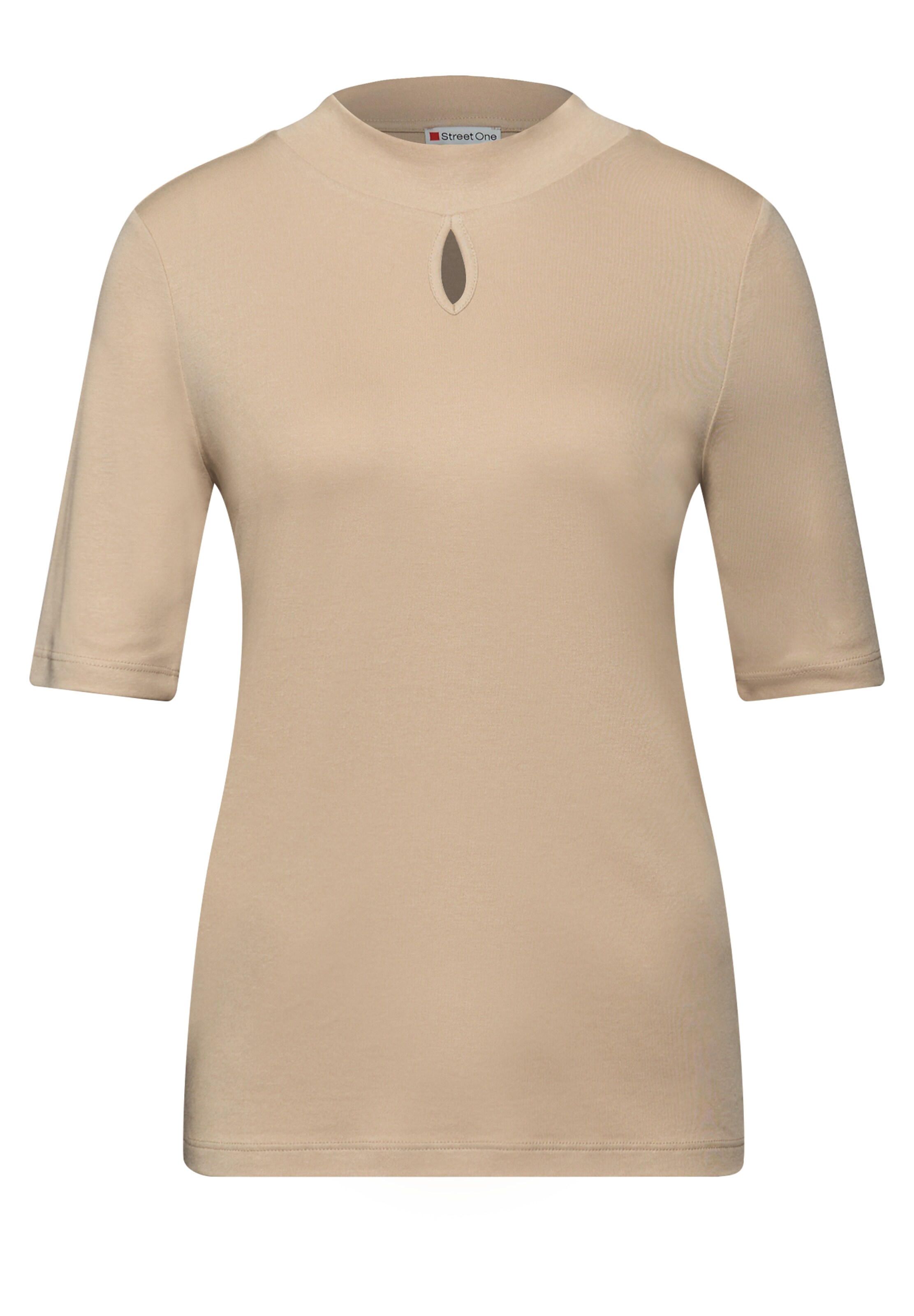 STREET ONE Shirt in Beige: Vorderseite