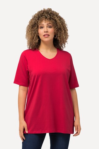 Ulla Popken Shirt in Rot: Vorderseite
