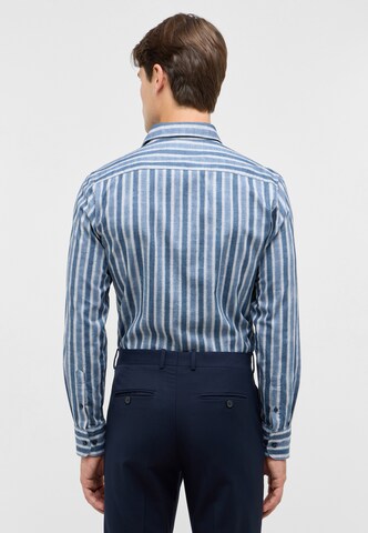 ETERNA Slim fit Overhemd in Blauw