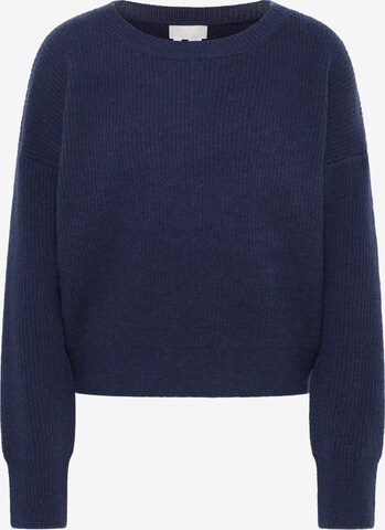 Pull-over RISA en bleu : devant