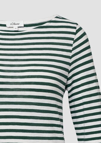 T-shirt s.Oliver en vert