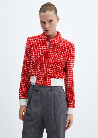 MANGO Jacke 'Helena' in Rot: Vorderseite