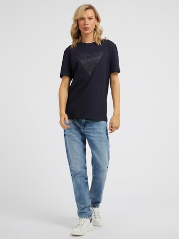 T-Shirt GUESS en bleu