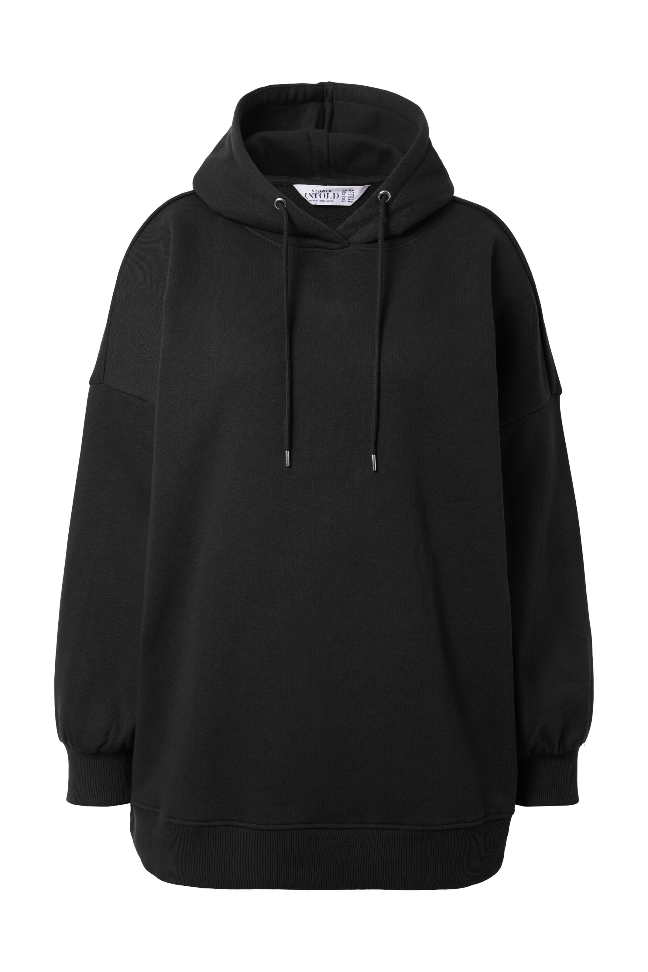 Studio Untold Sweatshirt in Schwarz: Vorderseite