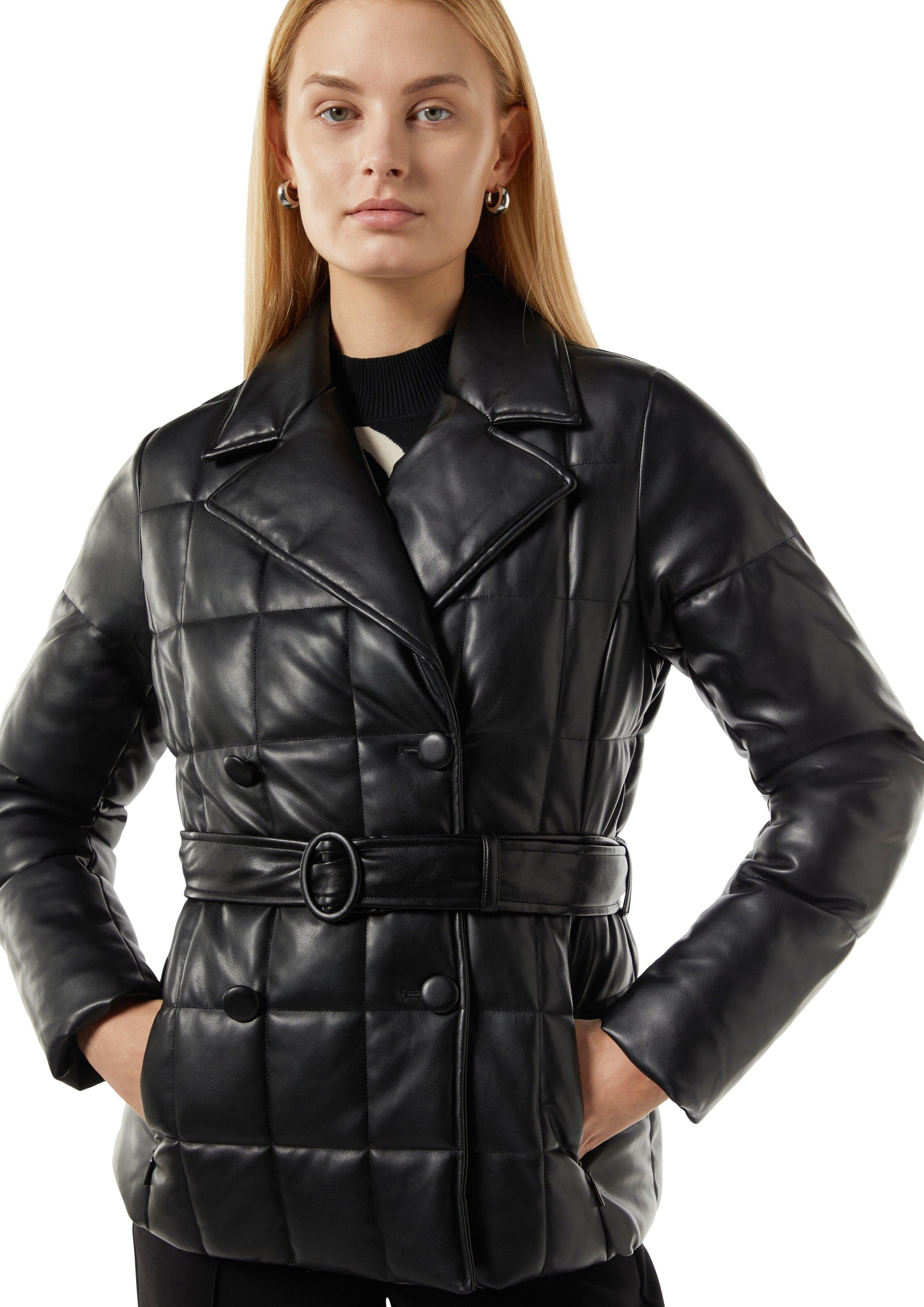 COMMA Tussenjas in Zwart