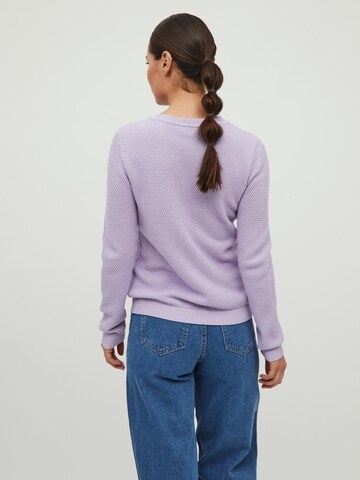 VILA Sweater 'Chassa' in Purple