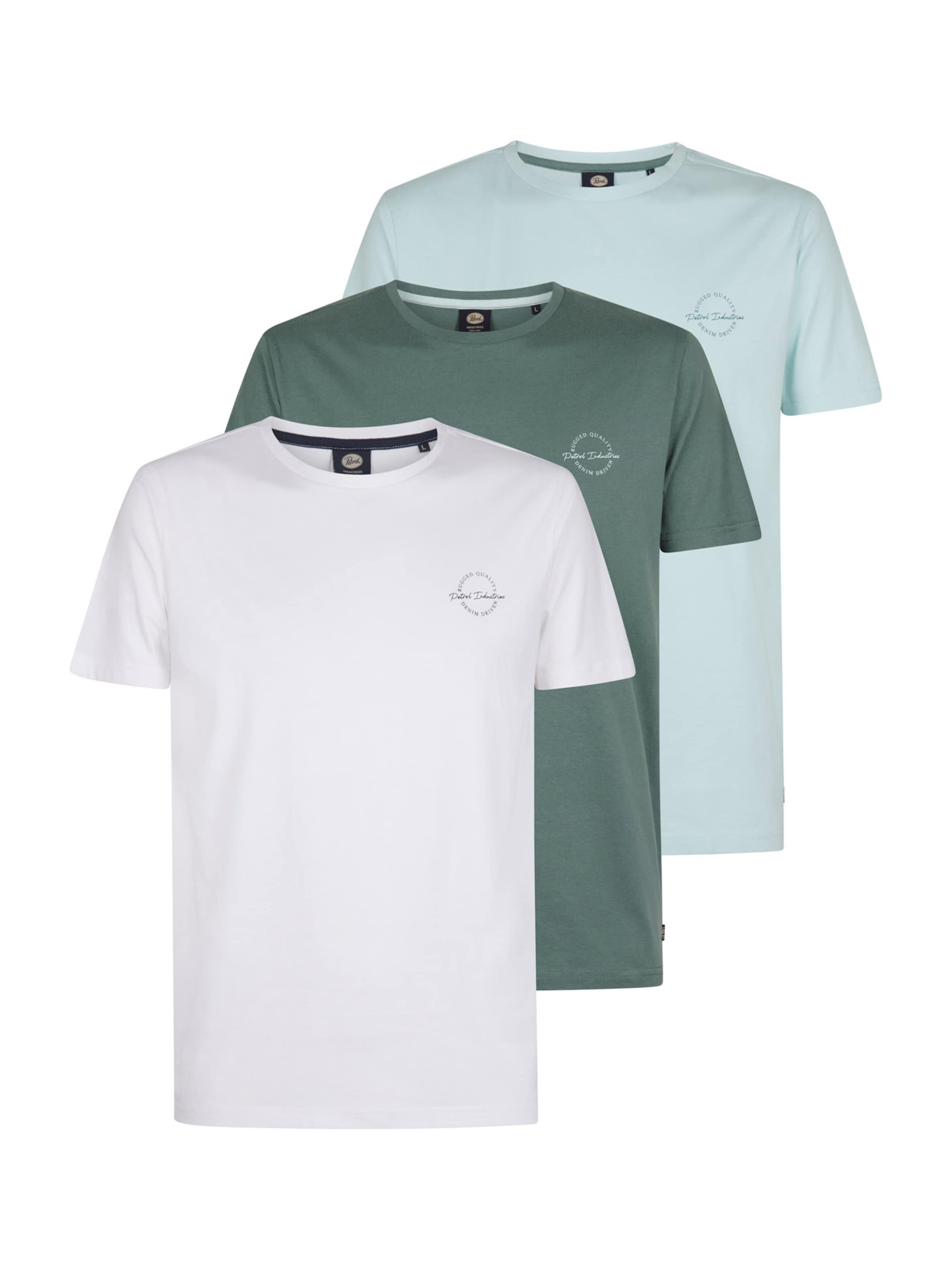 Petrol Industries Bluser & t-shirts i grøn: forside