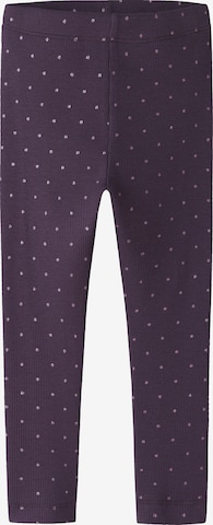 NAME IT Skinny Leggings 'NMFODELE' in Purple: front