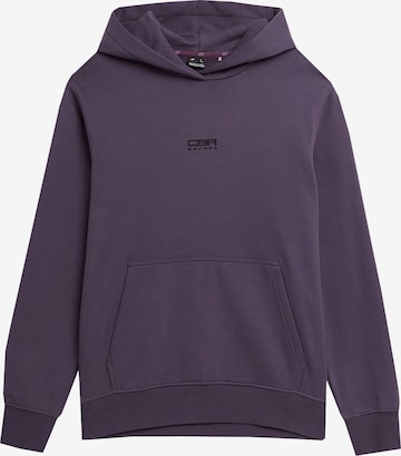 4F - Sweatshirt em roxo: frente