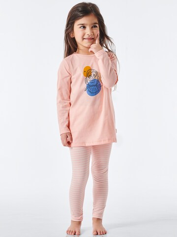 SCHIESSER Pajamas in Orange: front