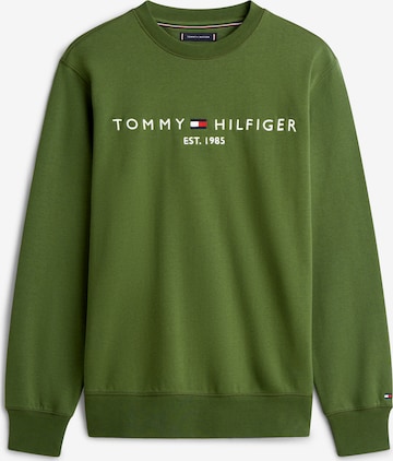 TOMMY HILFIGER Sweatshirt in Grün: Vorderseite