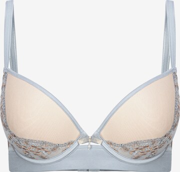 Marc & André Push-up Bra in Blue: front