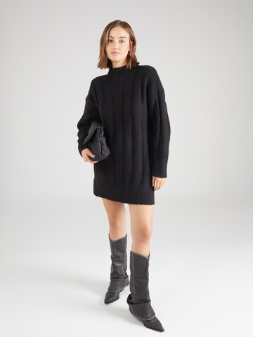 TOPSHOP Knit dress in Black