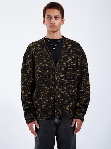 Dr. Denim Gebreid vest 'Tom' in Zwart