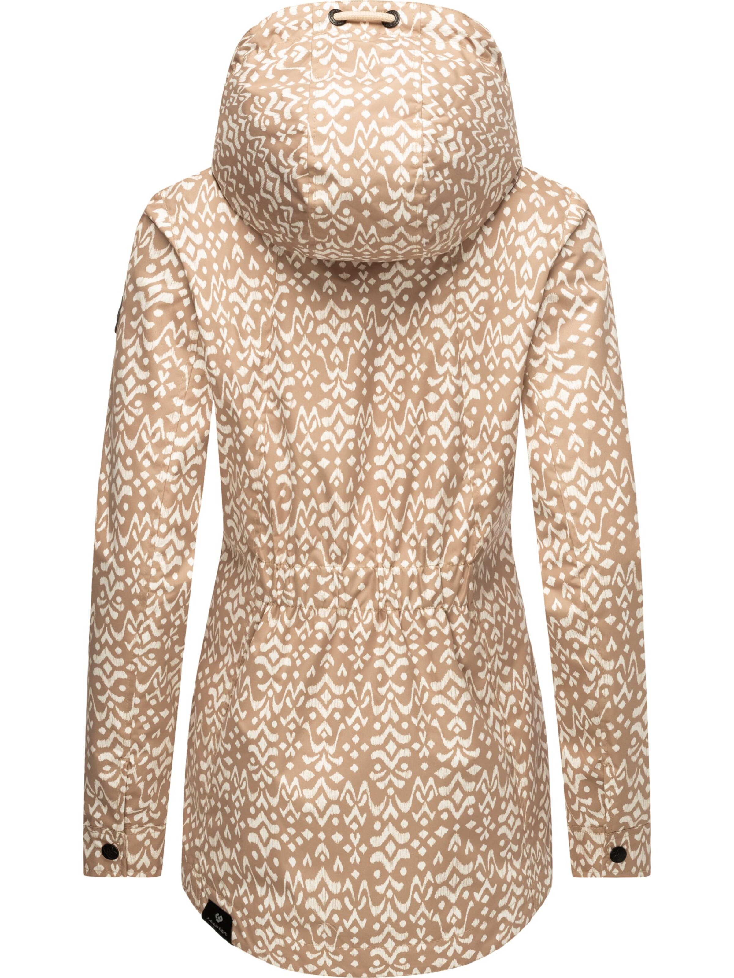 Ragwear Weatherproof jacket 'Zuzka' in Beige