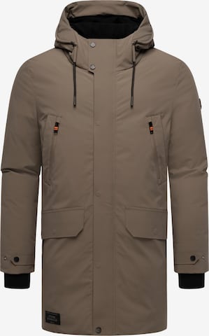 Manteau d’hiver 'Kitraan' STONE HARBOUR en marron : devant