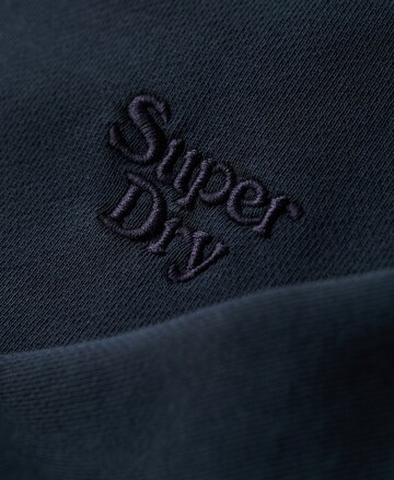 Sweat-shirt Superdry en bleu