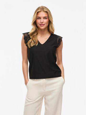 Camicia da donna 'VITrav' di VILA in nero: frontale