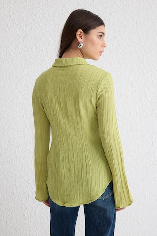 Trendyol Bluza | zelena barva
