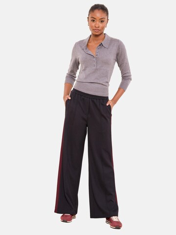 Lipsy Wide Leg Hose in Schwarz: Vorderseite