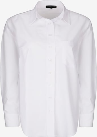 Basics and More Blouse 'Rhianna' in White: front