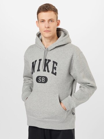 Nike SB Mikina - Sivá: predná strana