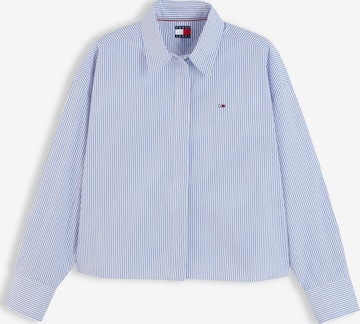 Tommy Jeans - Blusa en azul: frente