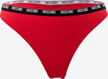 Moschino Underwear String i rød: forside